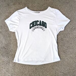 Chicago Champions crop top